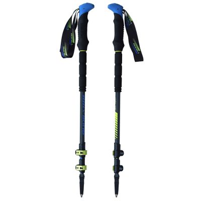 16. Viking Carbo Lite Trekking Poles Black/Lime