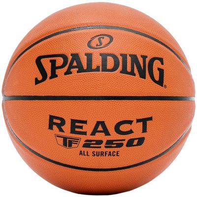 Spalding React TF-250 Basketball Size 5 Brown 76803Z 5