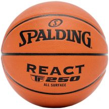 Spalding React TF-250 Basketball Size 5 Brown 76803Z 5