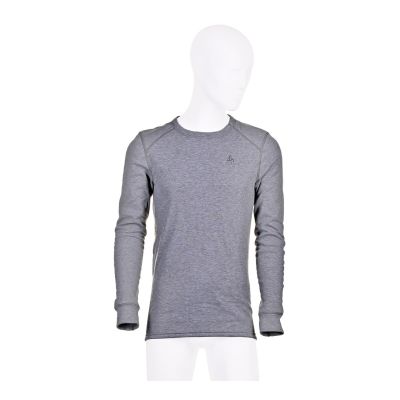 10. Men's T-shirt ODLO BL TOP turtle neck l/s ACTIVE WARM size M Gray