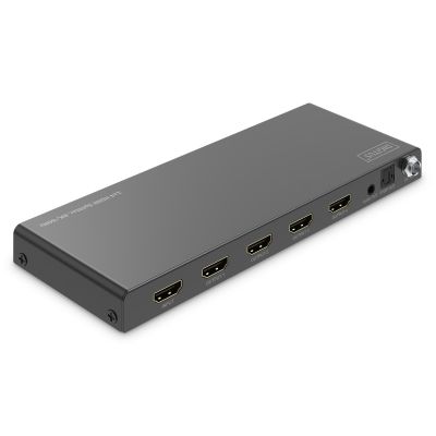 6. HDMI Splitter 1x4, 8K/60Hz (4:4:4) with HDR, 48 Gbps, HDCP 2.3. Toslink / Stereo, EDID