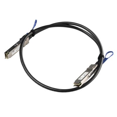 2. Mikrotik XQ+DA0001 InfiniBand / Fiber Optic Cable 1m QSFP+ to QSFP+ / QSFP28 to QSFP28 Black