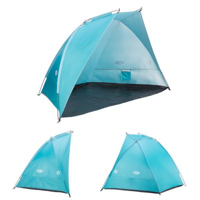 12. NILS CAMP NC8030 beach tent turquoise 260x120x120 cm