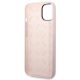 7. Guess Silicone Triangle Case for iPhone 14 6.1" - Purple