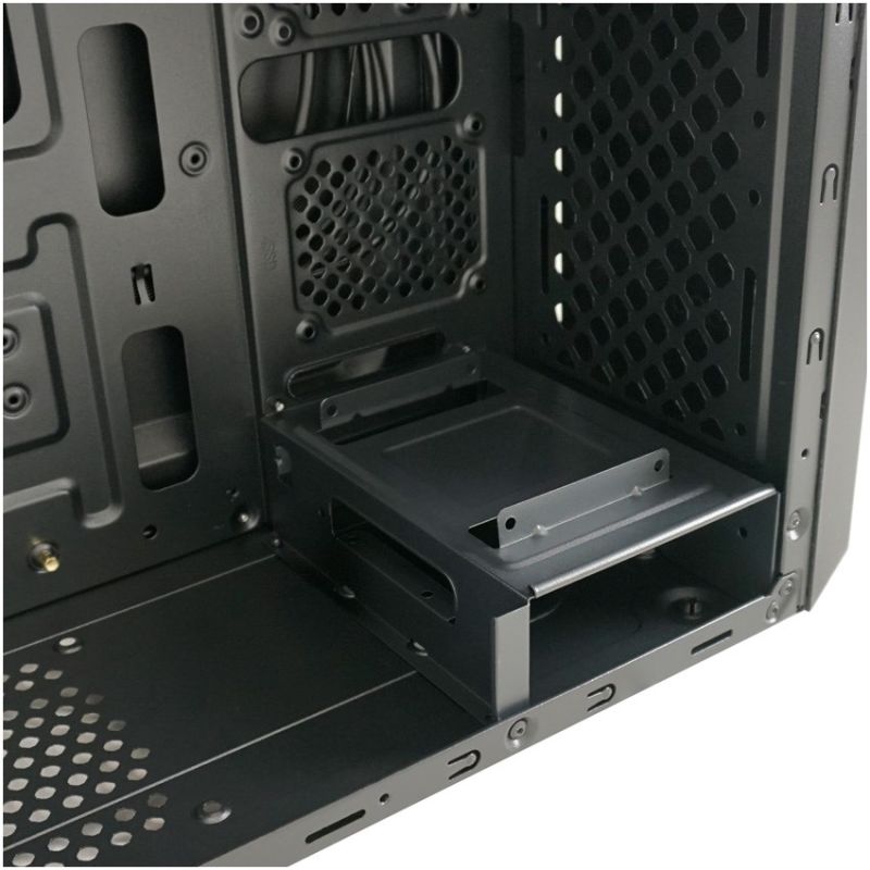 13. LC-Power 7039B Midi Tower PC Case ATX Micro ATX Mini-ITX Metal Plastic