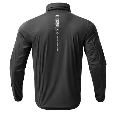 3. Rockbros TLWT002 ROAD TO SKY windbreaker lightweight, S - black