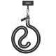 Audi Crossbody Leash Universal 120cm x 6mm - Black