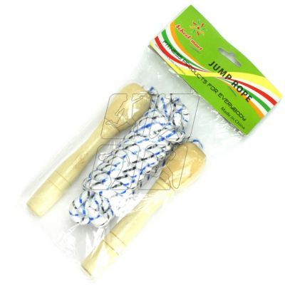 4. Jumping rope Legend wooden handles 81562