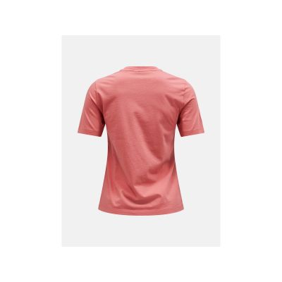 3. Peak Performance W Original Small Logo Tee Pink T-Shirt