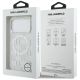 8. Karl Lagerfeld IML KL Monogram MagSafe Case for iPhone 17 Pro - White