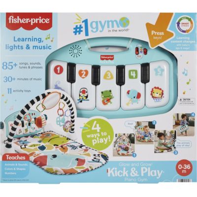 3. Mattel Fisher Price HWY57 Piano Play Mat