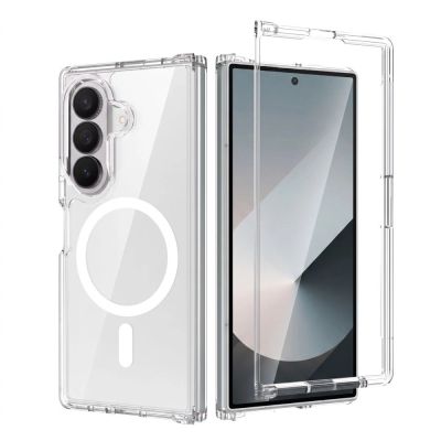 3. Tech-Protect FlexAir Hybrid MagSafe Case for Samsung Galaxy Z Fold 8 Ultra - Transparent