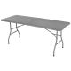 3. CATERING TABLE FOLDABLE INTO A SUITCASE 180x70CM MAX.100KG GRAY