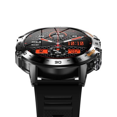 7. VELTORI VT120-1 Smartwatch Black Silicone Strap