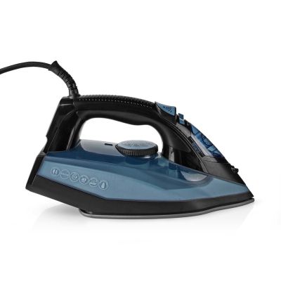 4. Nedis IRON2000 Iron Dry Iron Ceramic Plate 2600 W Blue