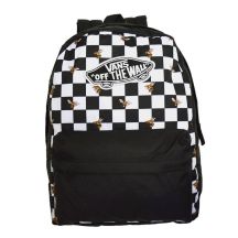 VANS Realm Bee Checkerboard Youth School Backpack - VN0A3UI6YZT