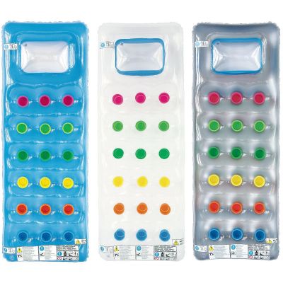 3. FASHION BEACH MATTRESS 190x70CM 27131 BLUE