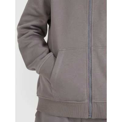 5. Boy's zip-up hoodie sweatshirt 4F 4FJRAW25TSWSM2488-22S