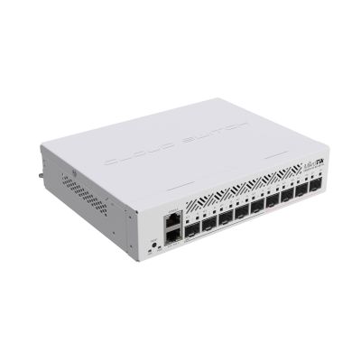 9. Mikrotik CRS310-1G-5S-4S+IN network links Managed L3 PoE support 1U