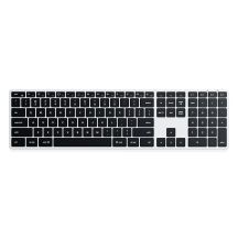 Satechi Slim X3 - Bluetooth numeric keyboard for up to four USB-C US International devices (silver)