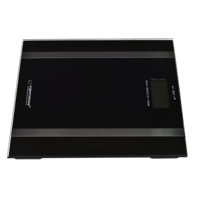 3. Esperanza SAMBA EBS018K bathroom scale (black)