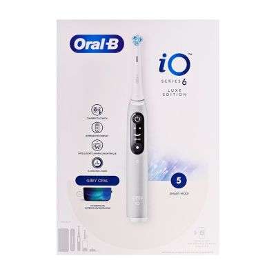 15. Oral-B iO Series 6 Grey Opal Luxe Edition Electric Toothbrush