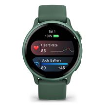 Garmin vívoactive 6 3.05 cm (1.2") AMOLED 42 mm Digital 390 x 390 px Touchscreen Green Wi-Fi GPS