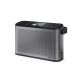 4. Sharp OSAKA DR-P540(GY) Portable Digital Stereo Radio with USB Port, Bluetooth, FM Radio and Wireless Connection