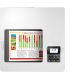 5. HP Color LaserJet Enterprise M554dn Printer, Printing, Front-facing USB printing; Duplex printing
