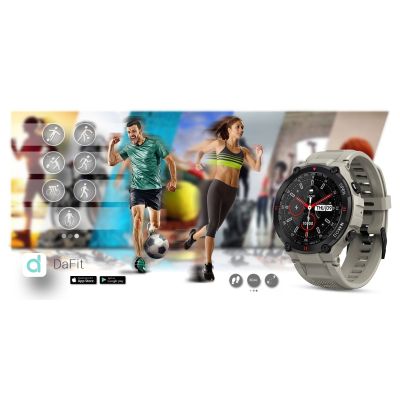 13. GIEWONT Gray GW430-2 Smartwatch