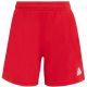 2. adidas Entrada 26 women's shorts red JZ2536