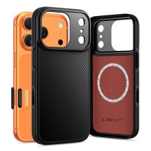 Tech-Protect Kevlar Aramid MagSafe case for iPhone 17 Pro Max - black