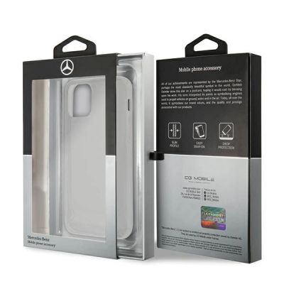 8. Mercedes Transparent Line Case for iPhone 12 / iPhone 12 Pro - Transparent