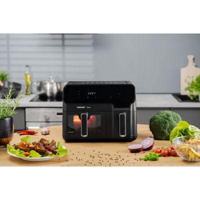 20. Air Fryer ZELMER ZAF900 5.5l Dual with double basket