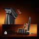 19. MAXGROOM LK-892 multifunctional trimmer with replaceable tips - black