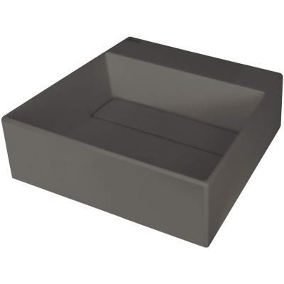 Granite countertop washbasin with space for a tap - with a cover