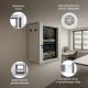 16. Extralink 12U 600x450 Gray Wall-Mounted Rack Cabinet