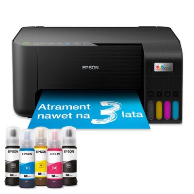 3. Epson EcoTank L3270 WiFi Black Multifunction Printer