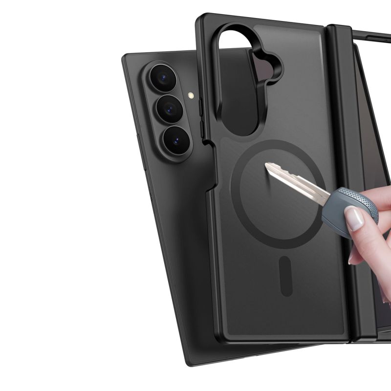 8. Dux Ducis Yind Case for Samsung Galaxy Z Fold 8 / Z Fold 7 - Black
