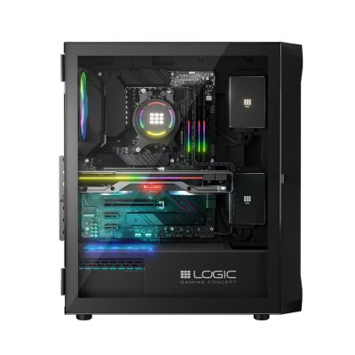 9. LOGIC LOGIC PORTOS ARGB MIDI USB 3.0 BLACK HOUSING