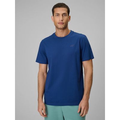 Men's regular plain T-shirt 4F 4FRSS26TTSHM4261-30S