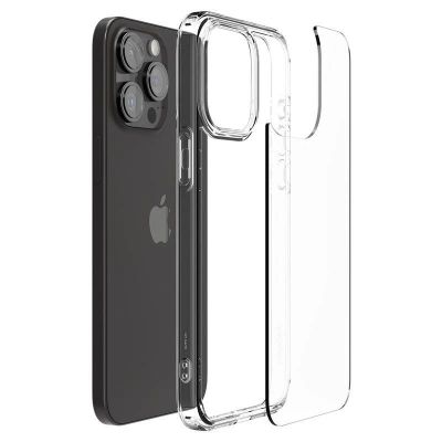 13. Spigen Crystal Hybrid Case for iPhone 15 Pro Max - Clear
