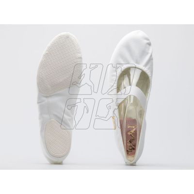 5. IWA W IWA300 gymnastic ballet shoes white