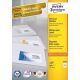 2. Avery 3474 Self-Adhesive Labels Rectangle Permanent White 2400 pcs.