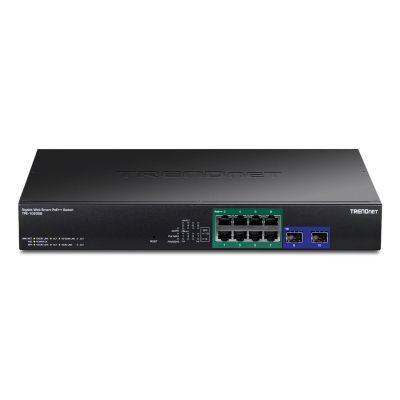 2. TRENDnet 10-Port Gigabit Smart PoE++ Internet Switch