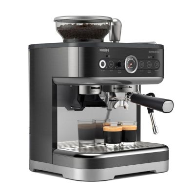 12. Philips PSA3218/10 Coffee Machine Barista Brew 15 bar pump pressure Built-in milk frother Semi-automatic 1350 W Black