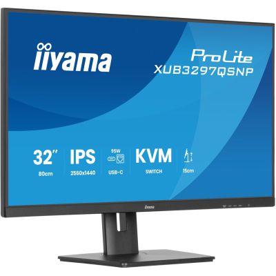 8. IIYAMA monitor 80.0cm (32.0") XUB3297QSNP-B1 16:9 2xHDMI+DP+USB-C