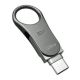 7. Pendrive Silicon Power Mobile C80 128GB Dual USB 3.1/Type-C Silver (SP128GBUC3C80V1S)