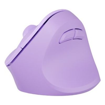7. NATEC CRAKE 2 VERTICAL MOUSE WIRELESS 2400DPI BLUETOOTH 5.2 + 2.4GHZ PURE LAVENDER