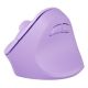 7. NATEC CRAKE 2 VERTICAL MOUSE WIRELESS 2400DPI BLUETOOTH 5.2 + 2.4GHZ PURE LAVENDER